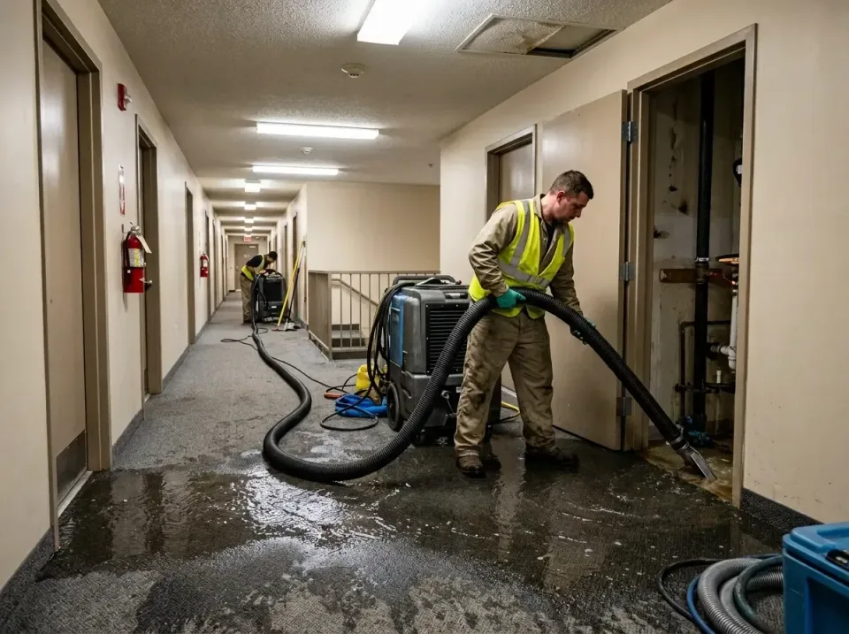 multi-unit-apartment-hallway-f-005 — frequently asked questions, Emergency Burst Pipe Water Extraction & Removal in Wilmore,…